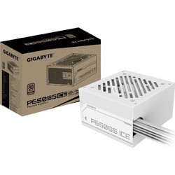 Gigabyte P650SS Ice 650W Τροφοδοτικό Υπολογιστή ATX 3.0 ΑΤΧ 3.1 80 PLUS Silver