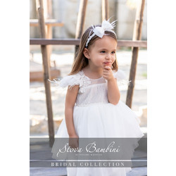 Stova Bambini Βαπτιστικό Φόρεμα 2τμχ SS25-G27