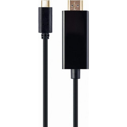 Gembird Καλώδιο HDMI 2.0 HDMI Male to USB-C Male 2m Black