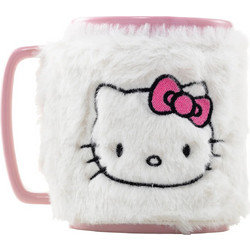 Pyramid Hello Kitty Fuzzy Mug
