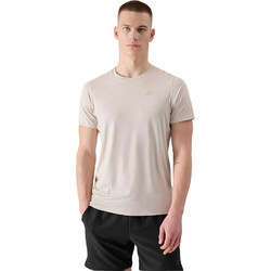 4F Functional Ανδρικό Αθλητικό T-Shirt Μπεζ 4FWSS25TFTSM1215-12S