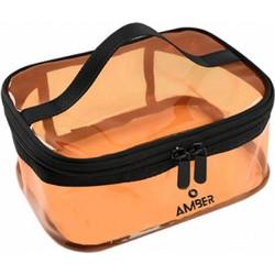 Amber AM2033 Γυναικείο Νεσεσέρ Ταξιδίου 23x11x17cm Πορτοκαλί