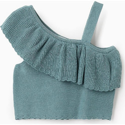 Zippy Παιδικό Crop Top Αμάνικο Πετρόλ 31070262766