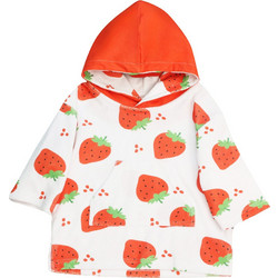 Zoocchini Strawberry Παιδικό Πόντσο Θαλάσσης Κόκκινο ZOO12314