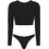 Rock Club Bikini Set Μαύρο BP-5013