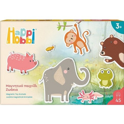 AS Company HappiHobbi Ζωάκια Μαγνήτες 45τμχ