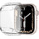 Spigen Ultra Hybrid Θήκη Σιλικόνης με Προστασία Οθόνης για Apple Watch 7 45mm Διαφανής
