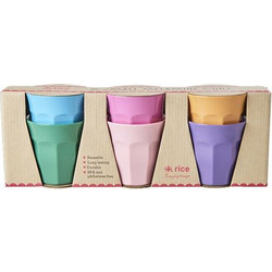 Rice Σετ Ποτήρια Νερού Μελαμίνη Melcu 250ml 6τμχ MELCU-6ZSSS24