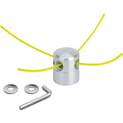 Agroforce 05682 Κεφαλή Μεσινέζας Αλουμινίου 4 Εξόδων