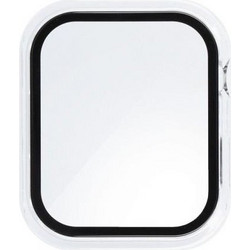 Bestsuit Flexible Πλαστική Θήκη Tempered Glass για Apple Watch 7 / 8 45mm Διαφανής