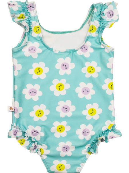 Zoocchini Daisy Αντηλιακό UV Βρεφικό Μαγιό Ολόσωμο για Κορίτσι Τιρκουάζ ZOO12254