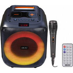 Akai ABTS-V30 Σύστημα Kαραόκε με Ενσύρματο Μικρόφωνο