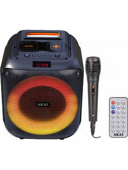 Akai ABTS-V30 Σύστημα Kαραόκε με Ενσύρματο Μικρόφωνο