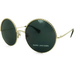 Marc Jacobs MARC169/S RHLIR Ανδρικά Γυαλιά Ηλίου Στρογγυλά Μεταλλικά Ασημί με Μαύρο Φακό