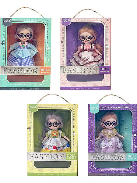 ToyMarkt Κούκλα με Γυαλιά Διάφορα Σχέδια 98259