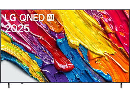 LG QNED 86QNED82A6B Smart Τηλεόραση 86" 4K Edge LED HDR (2025)