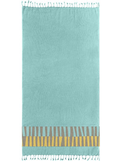 Guy Laroche Pestemal 23 Πετσέτα Παρεό Θαλάσσης Τιρκουάζ 90x170cm