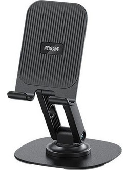 Wekome WA-S103 Βάση Κινητού για Γραφείο Μαύρη 8412688899846