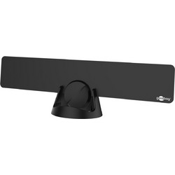 Goobay Active Ultraflat Εσωτερική Κεραία Τηλεόρασης 15dB με Ενισχυτή UHF