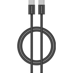 Riversong Lotus 10 Braided USB-C to USB-C 60W 1m Black CT53BL