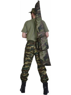 Woodland Ergo Θήκη Καραμπίνας Υφασμάτινη 135cm Χακί
