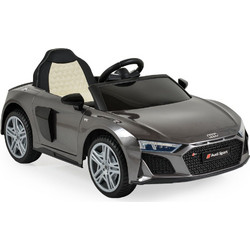 Moni Audi R8 Spyder Ηλεκτροκίνητο Μονοθέσιο Παιδικό Αυτοκίνητο με Τηλεχειριστήριο 12V Ασημί