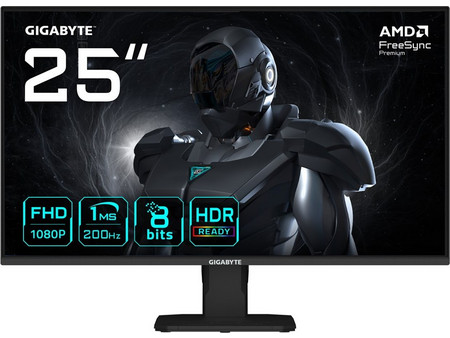 Gigabyte GS25F2 IPS HDR Gaming Monitor 24.5" 1920x1080 FHD 200Hz 1ms