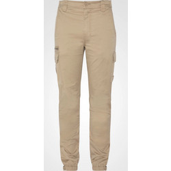 Scott Ανδρικό Παντελόνι Cargo Joggers Ελαστικό Slim Εφαρμογή Μπεζ TRTECH270