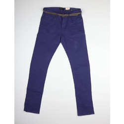 Scotch & Soda Ανδρικό Παντελόνι Chino Slim Εφαρμογή Μπλε 1501018-0005