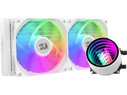 Redragon CW-3011 White Υδρόψυξη CPU 120mm RGB για Socket AM2 / AM2+ / AM3 / AM3+ / FM1 / FM2 / 115x / 1366 / 2011 / 2066 / 2011-3 / AM4 / 1200 / 1700 / AM5