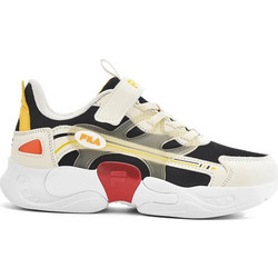 Fila Memory Space 3 Παιδικά Sneakers Λευκά Μαύρα Κόκκινα Κίτρινα 3YF51005-015