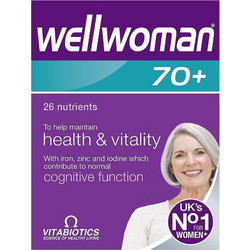 Vitabiotics Wellwoman 70+ 30 Ταμπλέτες