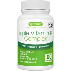 Igennus Triple Vitamin K Complex 90 Κάψουλες