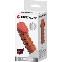 Pretty Love Triff Κάλυμμα Επιμήκυνσης Πέους Καφέ