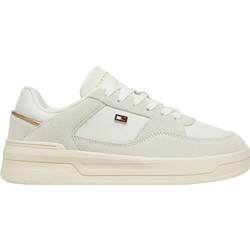 Tommy Hilfiger Γυναικεία Sneakers Εκρού FW0FW08456-YBL