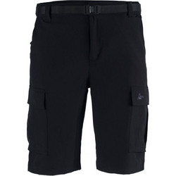 Apu Ανδρική Βερμούδα Cargo Μαύρη 80551-BLK
