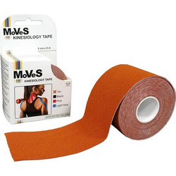 MVS Ταινία Κινησιολογίας 5cm x 5m Μπεζ 1τμχ