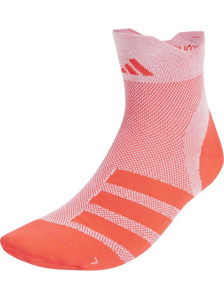 Adidas Performance Run x Adizero Γυναικείες Κάλτσες με Σχέδια Κοραλί JC8873