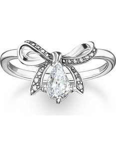 Thomas Sabo Γυναικείο Δαχτυλίδι Ασημί TR2481-643-14