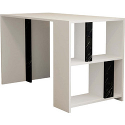 Hanah Home Lima Γραφείο Ξύλινο με Βιβλιοθήκη 120x60x75.4cm 845HCT3835