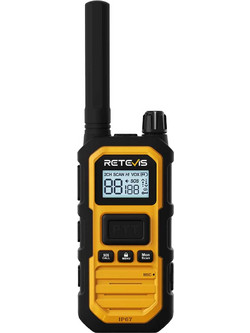Retevis RB648 Plus Yellow Black