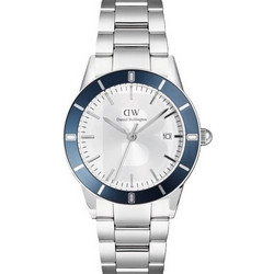Daniel Wellington Iconic Ανδρικό Ρολόι με Ασημί Μεταλλικό Μπρασελέ DW00100818