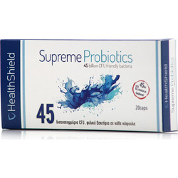 Am Health Health Shield Supreme Probiotics Προβιοτικά 20 Κάψουλες