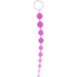 ToyJoy Thai Toy Beads Πρωκτικές Μπίλιες 30cm Μωβ