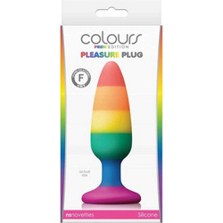 NS Novelties Colours Pride Medium Πρωκτική Σφήνα 13cm