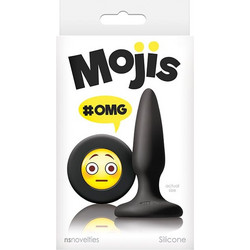 NS Novelties Moji's Glams Gem Πρωκτική Σφήνα 8.5cm Κίτρινη