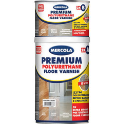 Mercola Premium Floor Varnish 2 Βερνίκι Επιφάνειας Ξύλου Satin 10.5lt