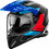 Airoh Bandit Tune Blue Red Gloss Κράνος Μηχανής On / Off 1630gr