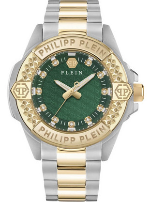 Philipp Plein Majesty Γυναικείο Ρολόι με Ασημί Μεταλλικό Μπρασελέ PWOFA0625