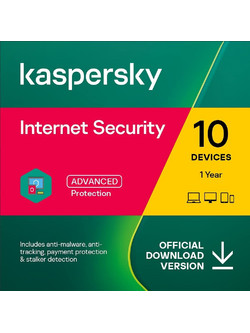 Kaspersky Internet Security 2025 για 10 Συσκευές και 1 Έτος Χρήσης (Ηλεκτρονική Άδεια)